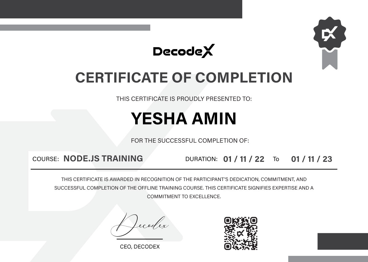 NodeJs-certificate