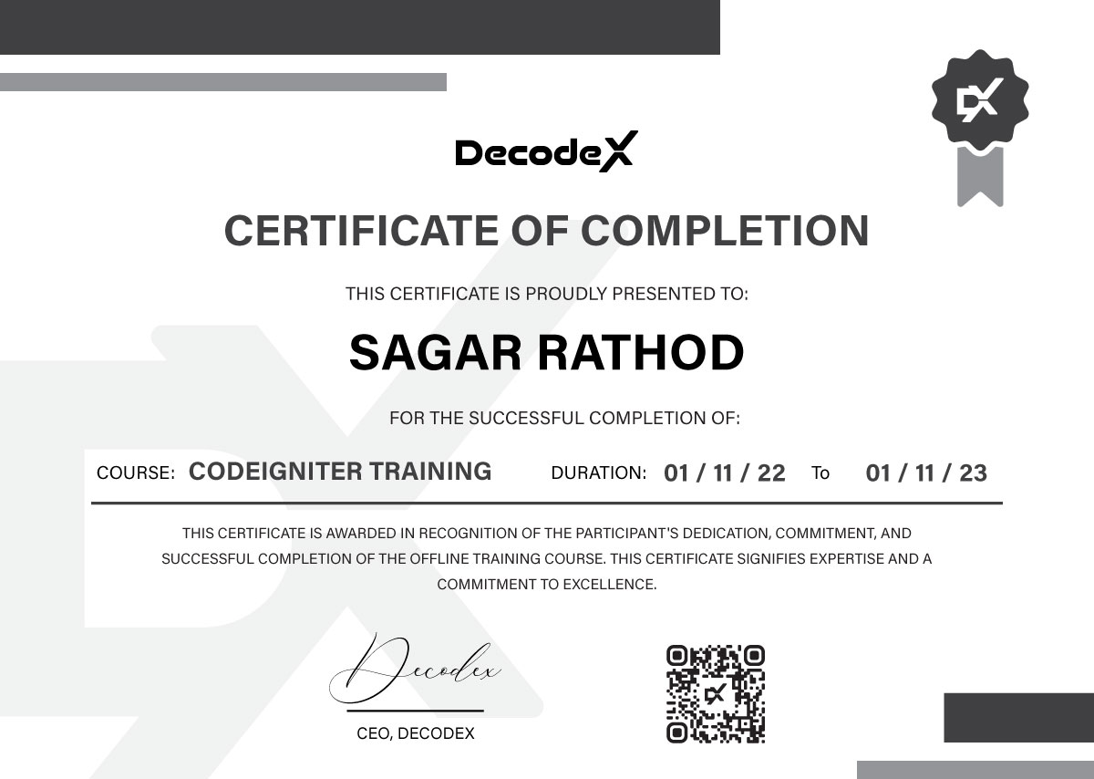 codeigniter-certificate
